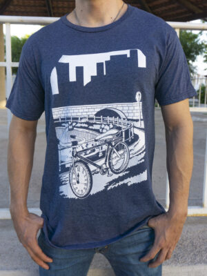Playera Ciudad en dos ruedas Mujer/Hombre